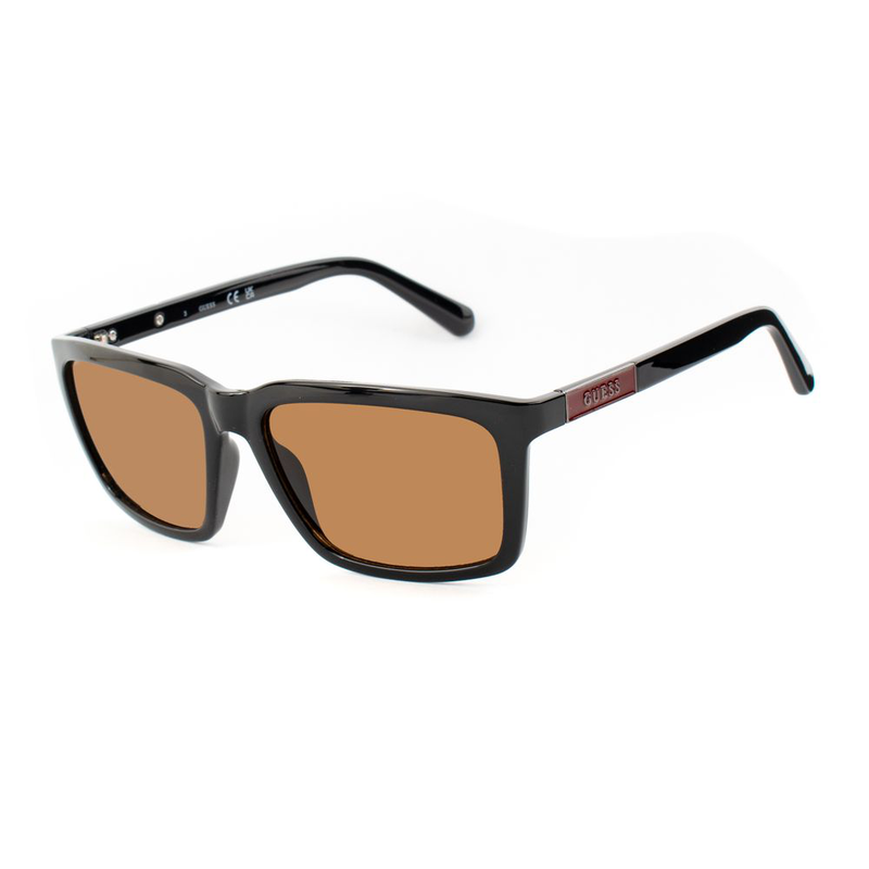 Black resin sunglasses-null
