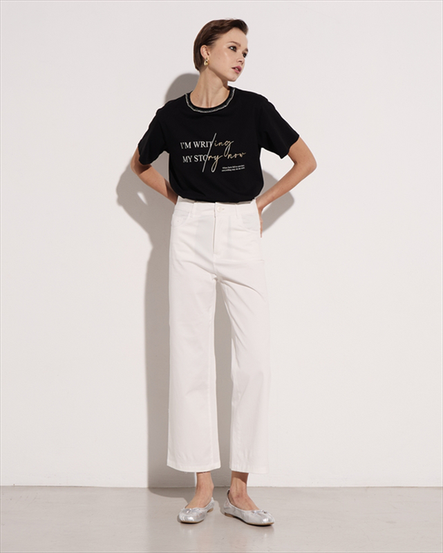 Trouser cotton cropped-null