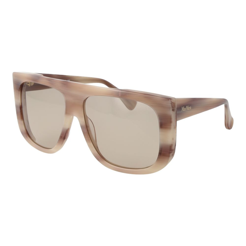 Beige acetate sunglasses-null