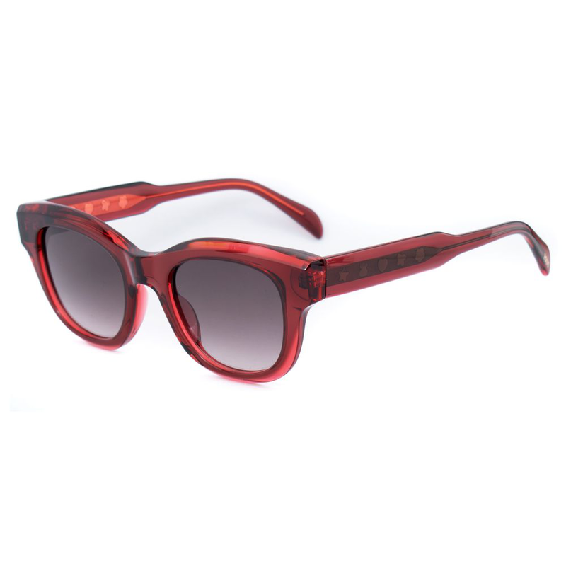 Brown acetate sunglasses-null