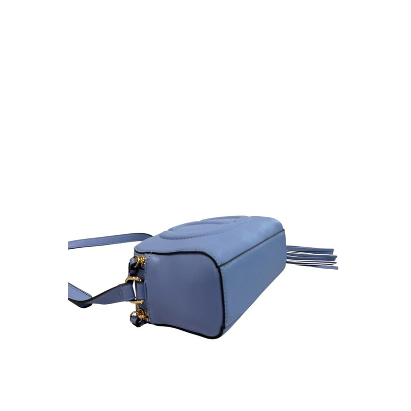 Blue pu women crossbody-null