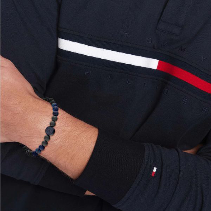 Tommy hilfiger men's beads bracelet, , medium image number null