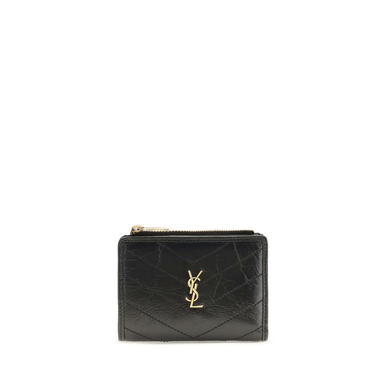 Black calf leather bos taurus wallet-null