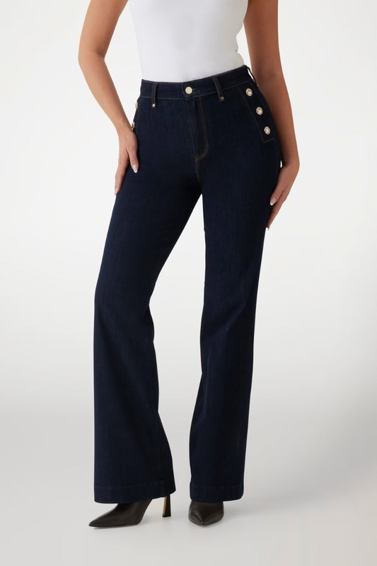 Faye denim trouser image number null
