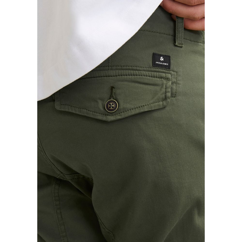 Jjipaul pants - olive night-null