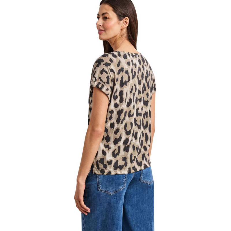 Beige cotton blouse-null