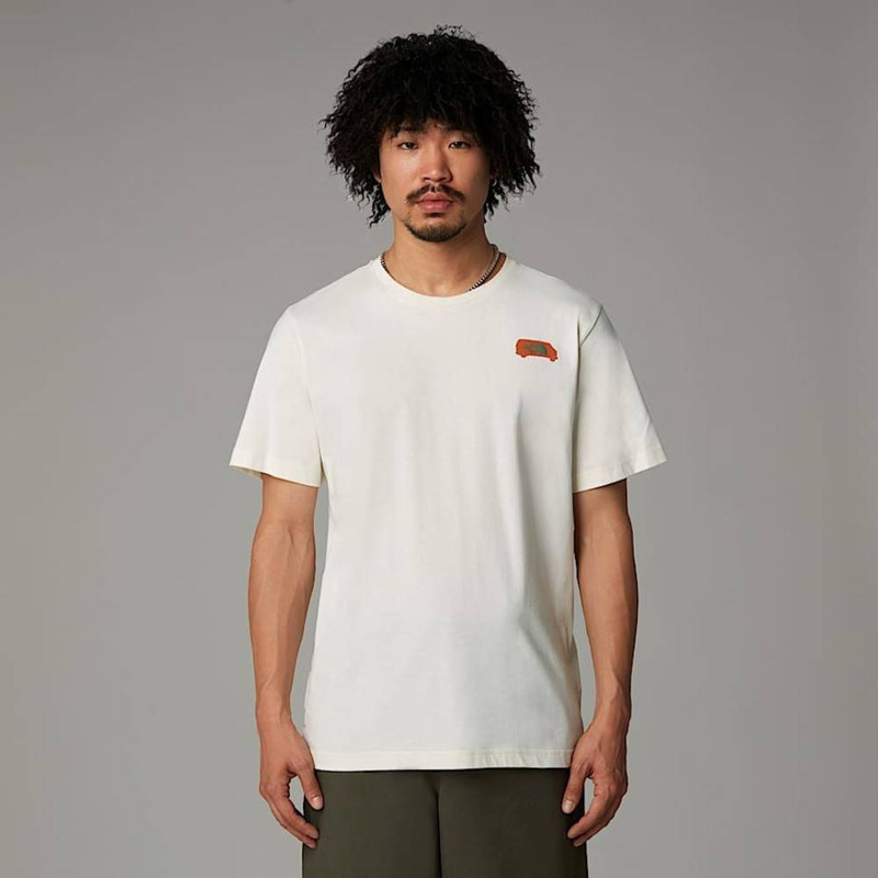 Men short sleeves outdoor graphic t-shirt-null