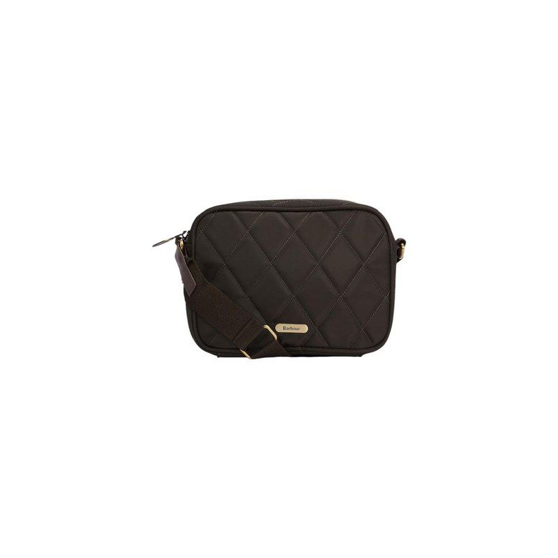 Green polyamide handbag-null