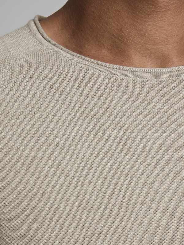 Jjehill pullover - oatmeal-null