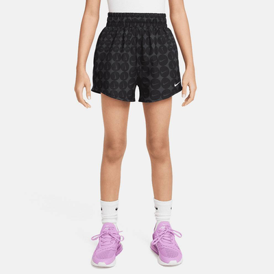 Girls one short pant, Black, medium