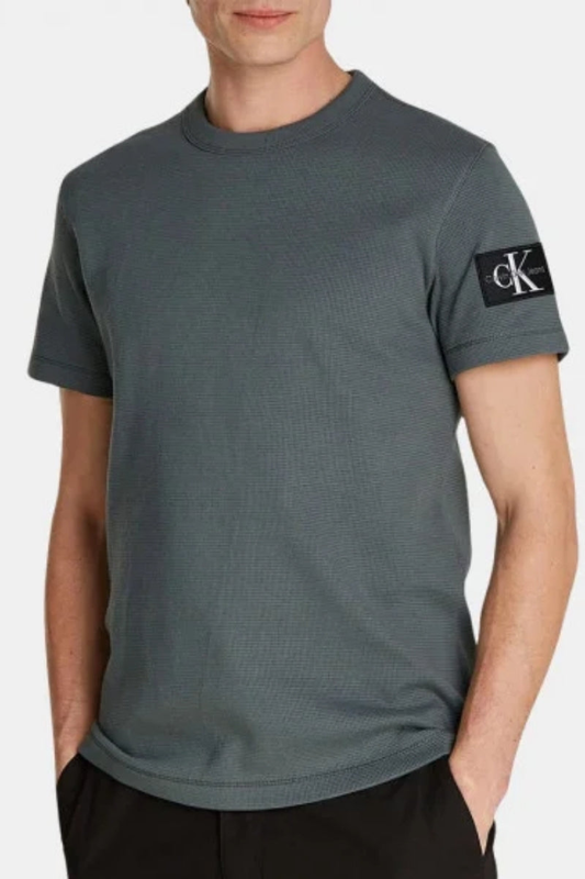 Badge waffle tee-null