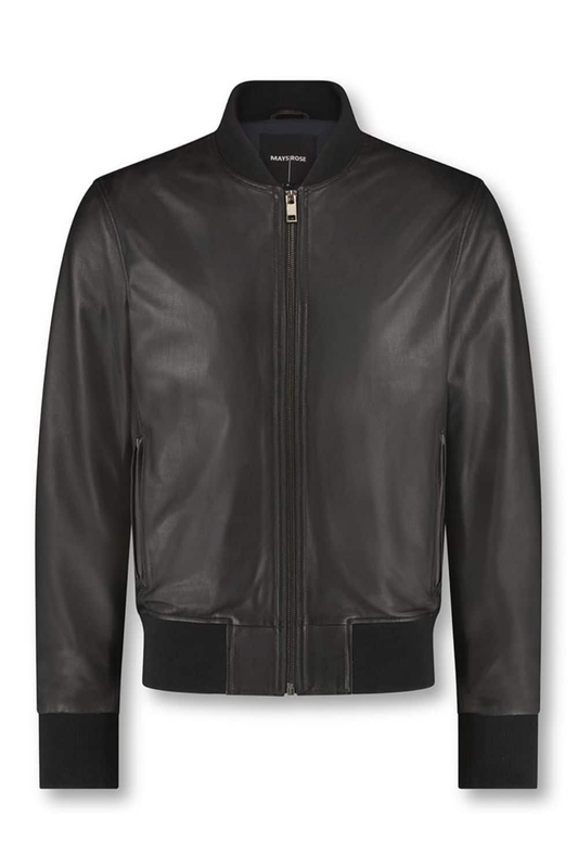 Mays & rose leather jacket image number null