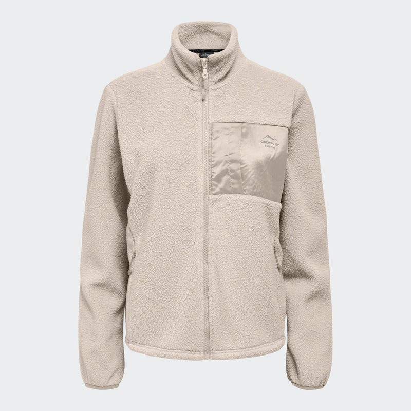 Cloud zip fleece jacket-null