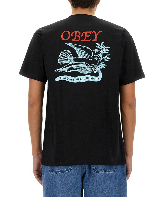 Obey peace delivery dove tee-null