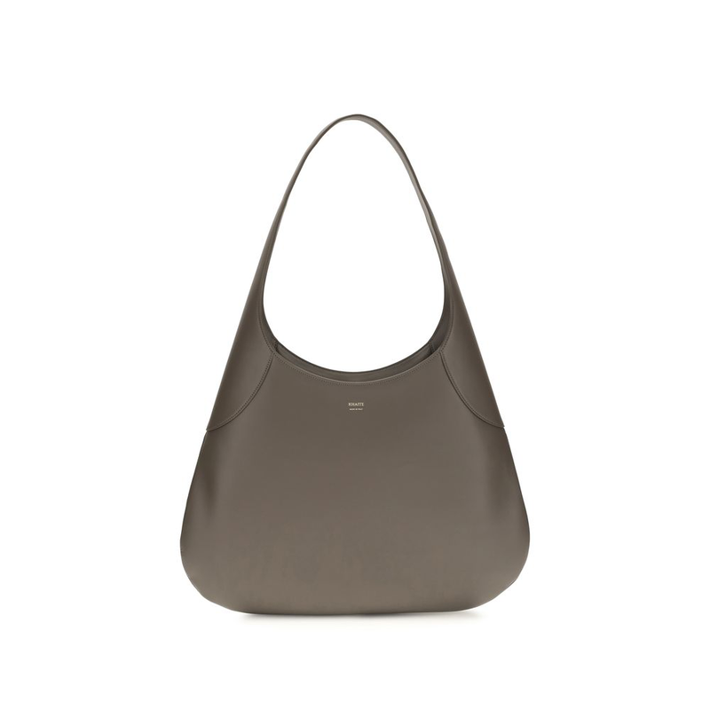 Gray calf leather bos taurus handbag-null