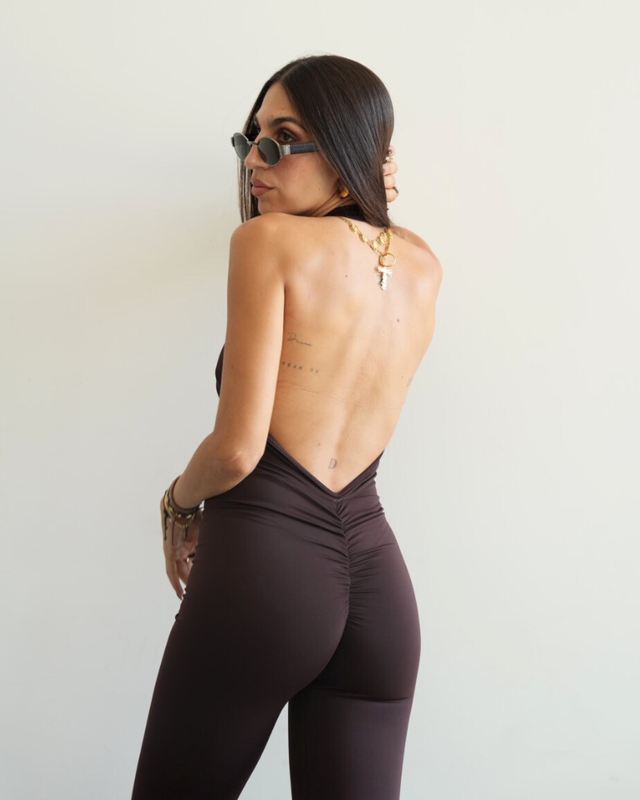 Zande ingrid backless jumpsuit zfw2634-null