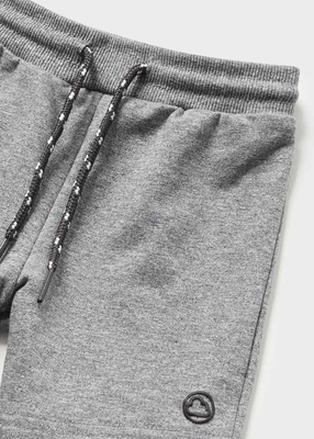 Βερμουδα φουτερ basic, Grey, medium