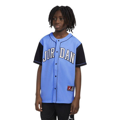 Boys hbr baseball jersey, University Blue, medium