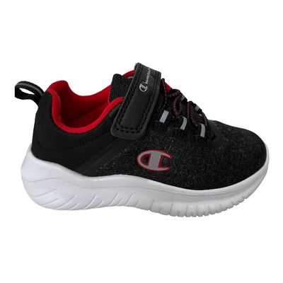 Champion kids boys low cut playrun nebula b ps shoes s32622, Black, medium