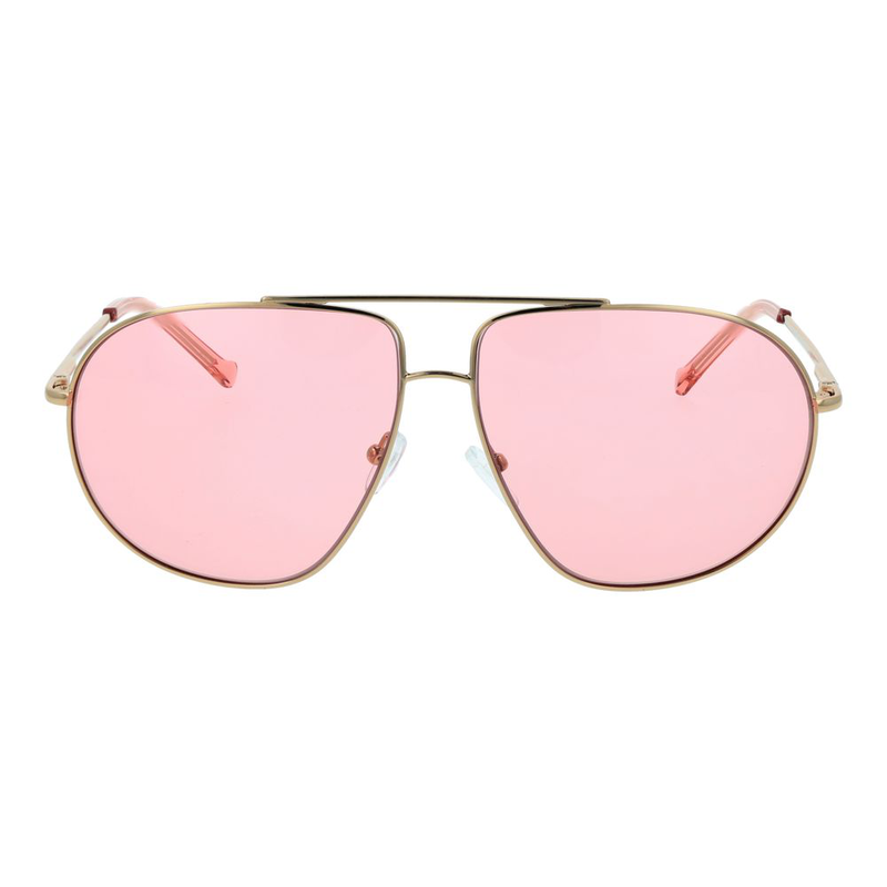 Gold metal sunglasses-null