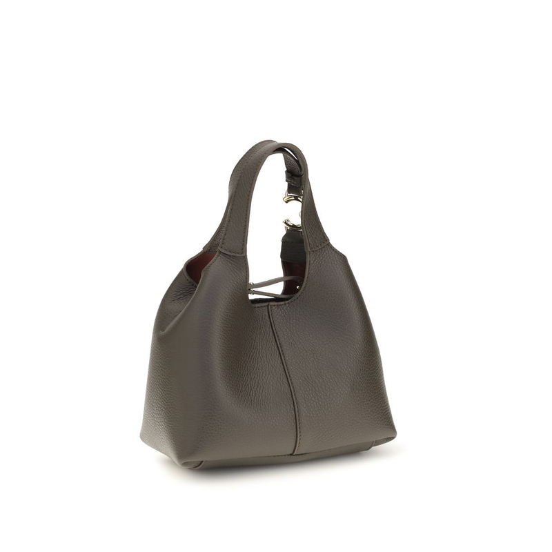 Brown calf leather bos taurus handbag-null