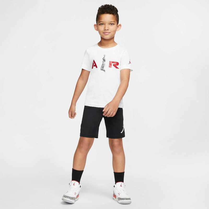 Product image: Nike jordan little kids jumpman wrap mesh short-null