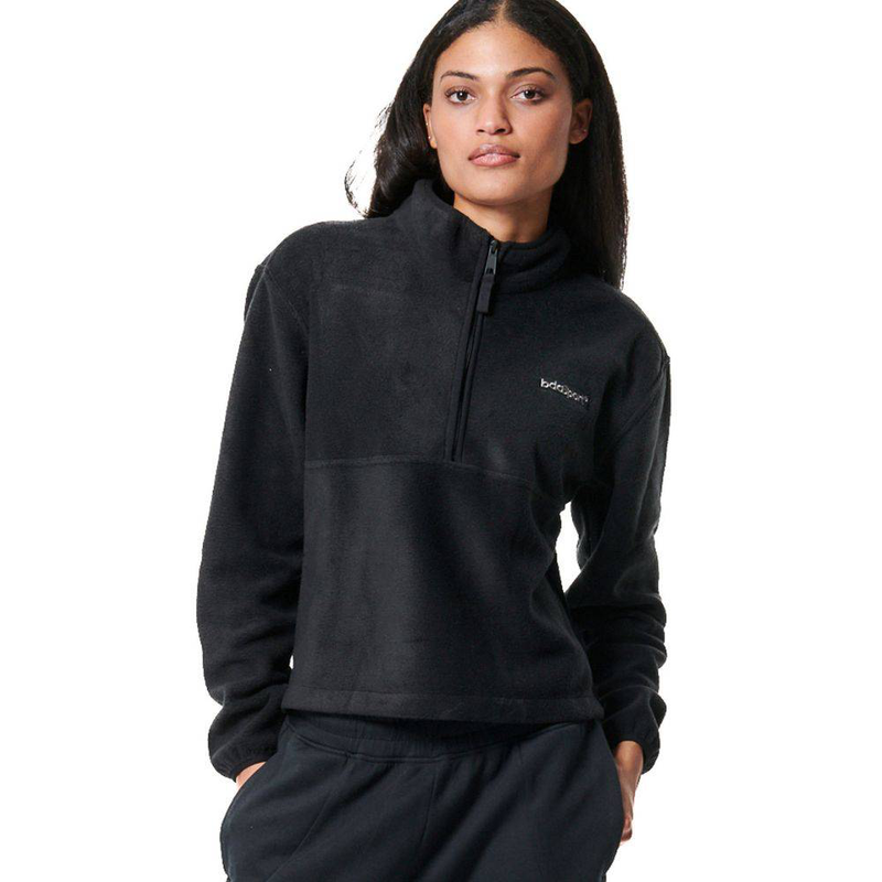 Product image: Women's half-zip polar fleece top-null