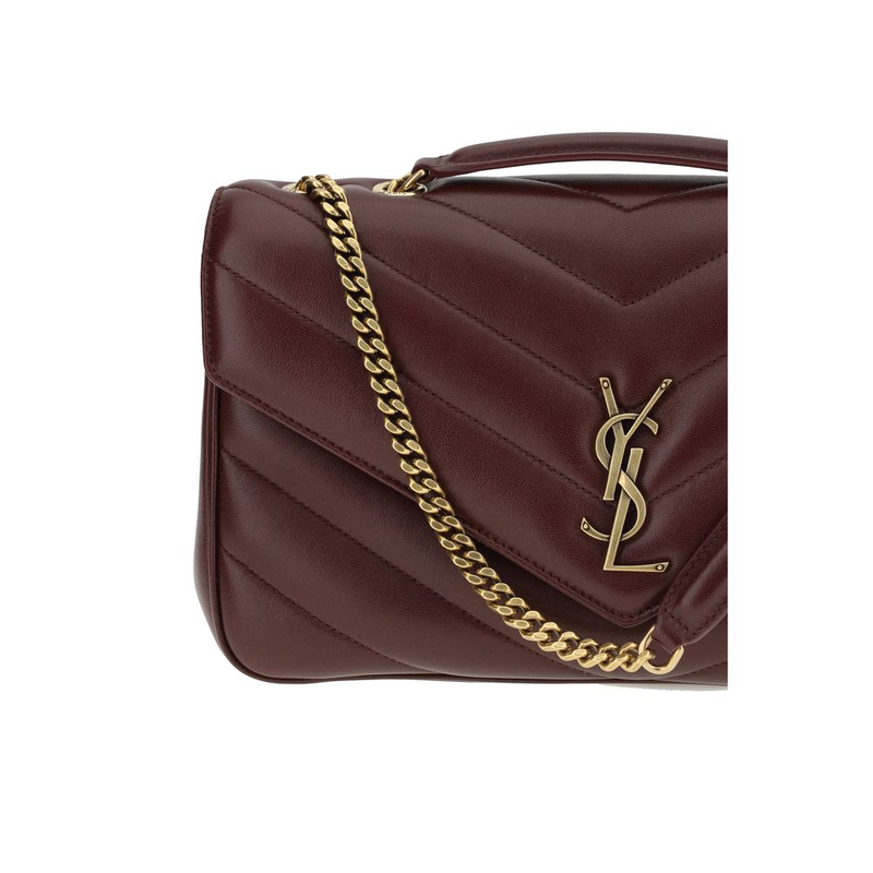 Bordeaux lamb ovis aries aries shoulder bag-null