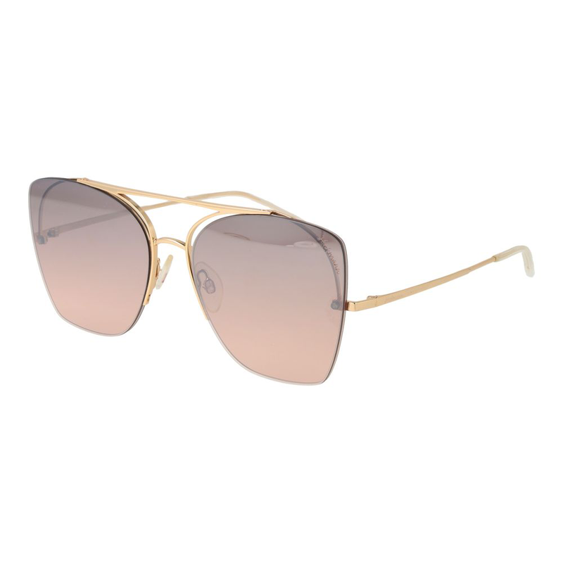 Gold metal sunglasses-null