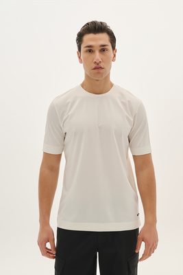 Pcoc signature poly tee, White, medium