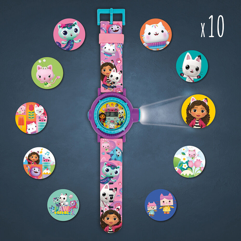 As digital kids projector watch dreamworks gabby's dollhouse 3y+ 64252-null