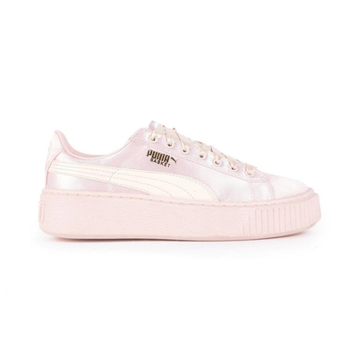 Junior-wmns basket platform tween, Pink, medium