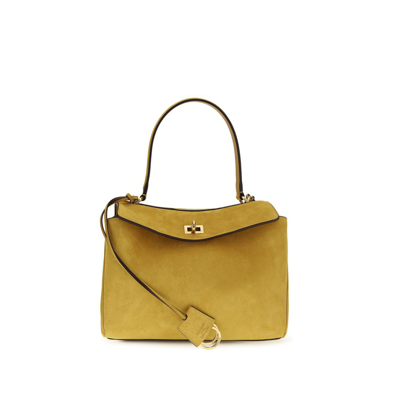 Beige calf leather bos taurus handbag-null