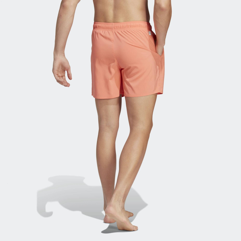 Mens solid swim short image number null