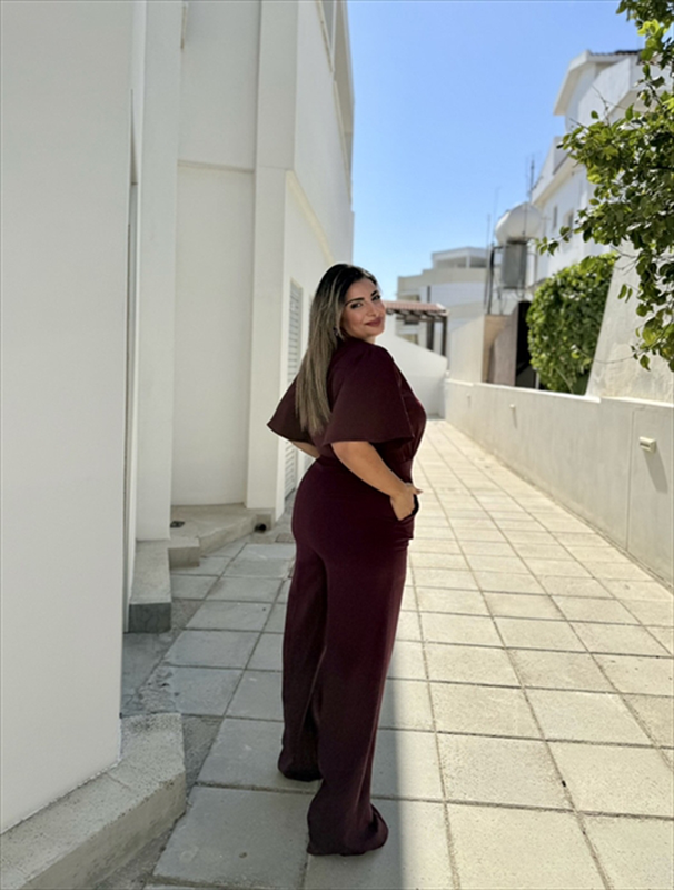 Product image: Jumpsuit crepe cross front-null