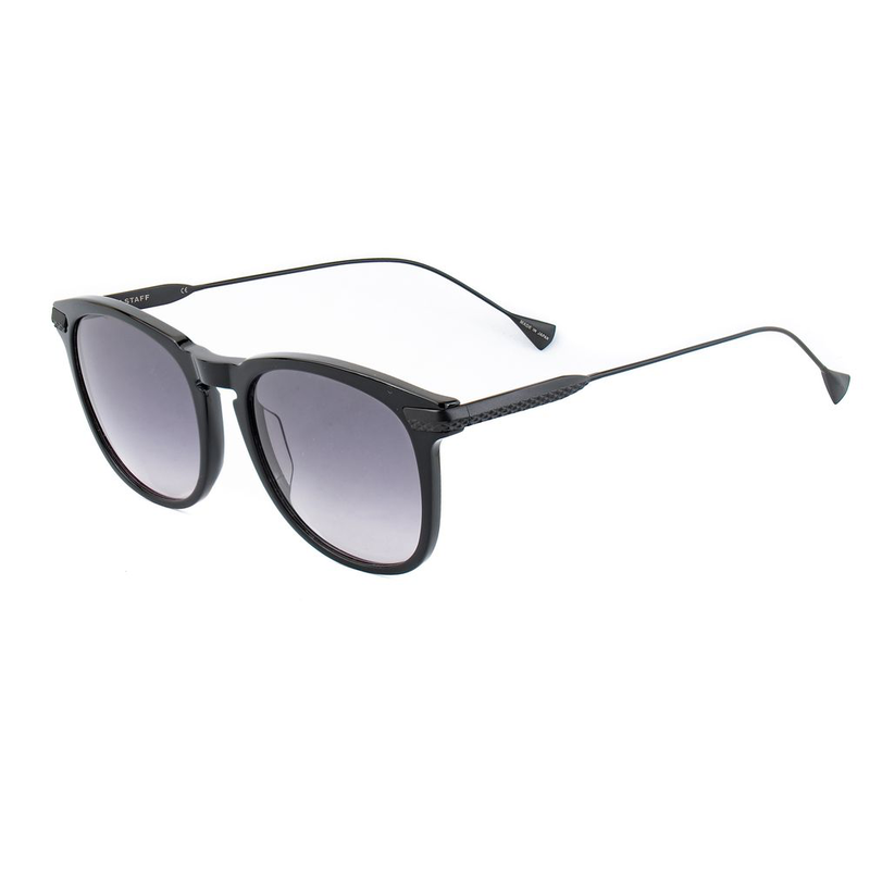Black titanium sunglasses-null