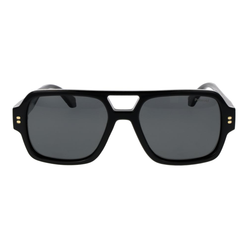 Black polycarbonate sunglasses-null