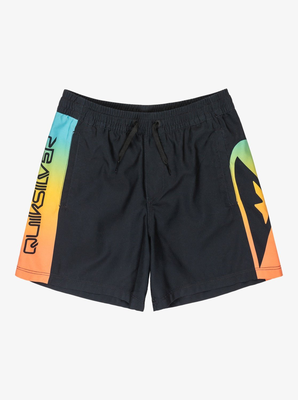 Quiksilver boy's swimwear everyday holmes volley yth14 swim, Kvj6-black, medium