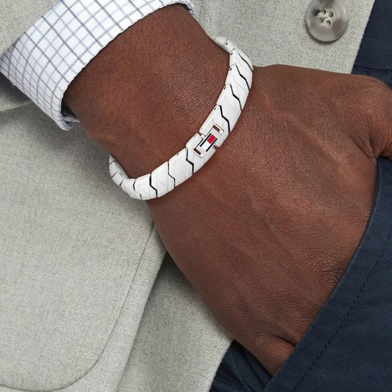Tommy hilfiger men's bracelet, , medium image number null