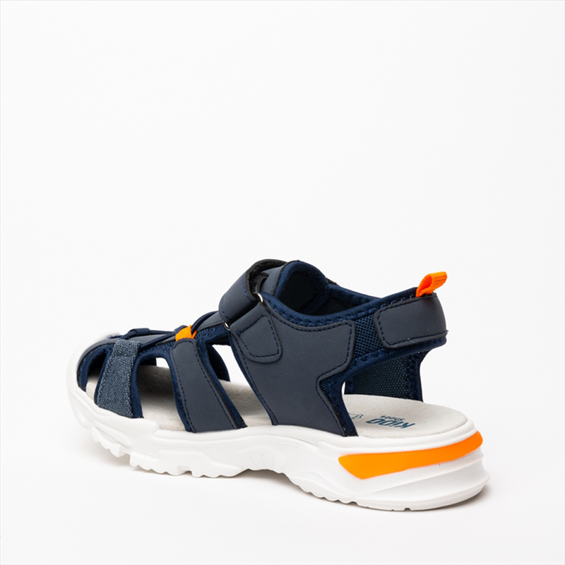 Product image: Kido velcro cut out sandal with infinity rope-null