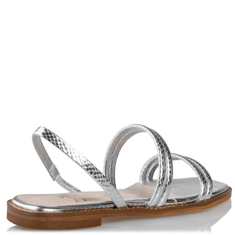 Voulez vous flat sandals , silver-null