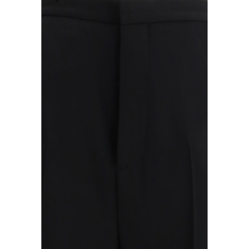 Black cotton pantsuit-null