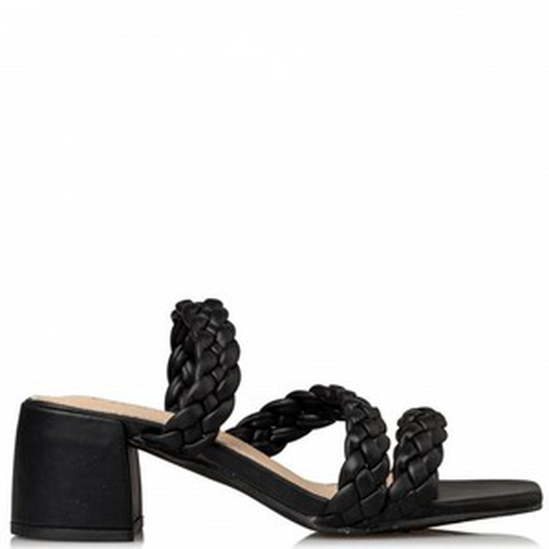 Miss nv braided mules , black-null