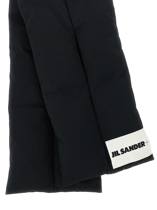 Black cotton foulard-null