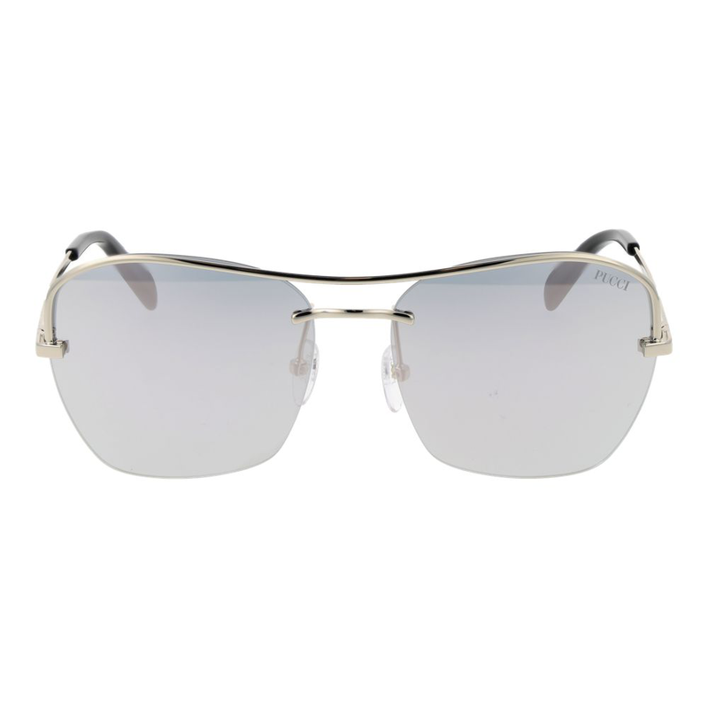 Silver metal sunglasses-null