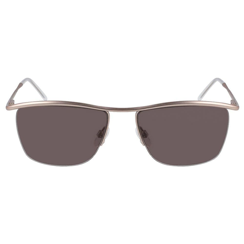 Rose gold metal sunglasses-null