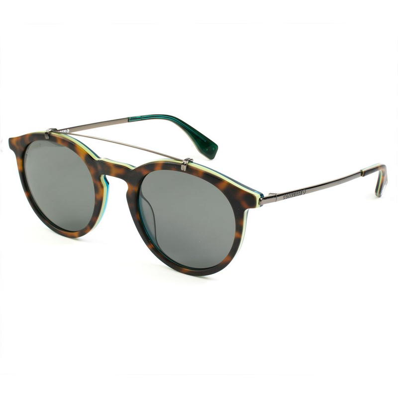 Brown acetate sunglasses-null