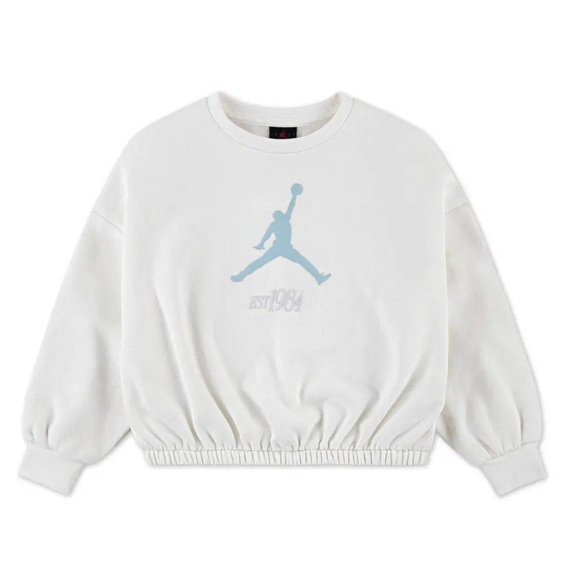 Girls jumpman club pleated fleece c-null