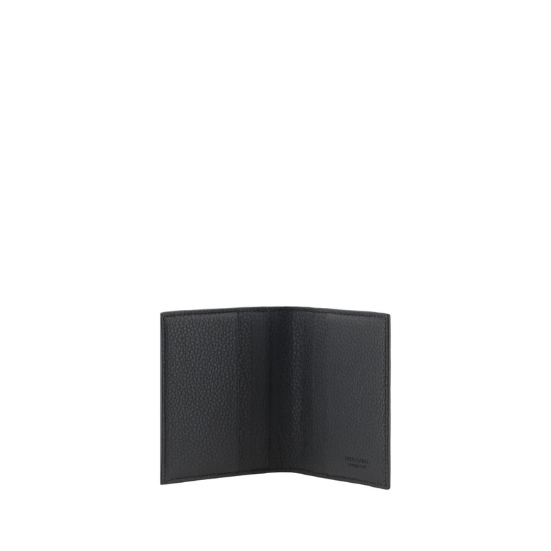 Black calf leather bos taurus wallet-null