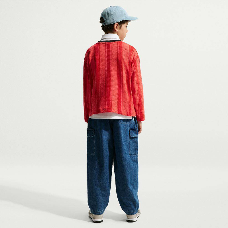 Nike sportswear denim cargo pant-null
